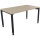 Schreibtisch all in one Maße: 1.400 x 680-820 x 800 mm (B x H x T) Holz eiche natur