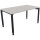 Schreibtisch all in one Maße: 1.400 x 680-820 x 800 mm (B x H x T) Holz lichtgrau
