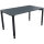 Schreibtisch all in one Maße: 1.400 x 680-820 x 800 mm (B x H x T) Holz lavagrau