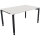 Schreibtisch all in one Maße: 1.400 x 680-820 x 900 mm (B x H x T) Holz diamant weiß