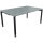 Schreibtisch all in one Maße: 1.600 x 680-820 x 1.000 mm (B x H x T) Holz beton hell