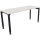 Schreibtisch all in one Maße: 1.600 x 680-820 x 600 mm (B x H x T) Holz diamant weiß