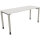 Schreibtisch all in one Maße: 1.600 x 680-820 x 600 mm (B x H x T) Holz diamant weiß