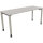 Schreibtisch all in one Maße: 1.600 x 650-850 x 600 mm (B x H x T) Holz lichtgrau