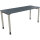 Schreibtisch all in one Maße: 1.600 x 680-820 x 600 mm (B x H x T) Holz lavagrau