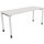 Schreibtisch all in one Maße: 1.600 x 680-820 x 600 mm (B x H x T) Holz diamant weiß