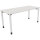 Schreibtisch all in one Maße: 1.600 x 680-820 x 700 mm (B x H x T) Holz diamant weiß