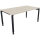 Schreibtisch all in one Maße: 1.600 x 680-820 x 900 mm (B x H x T) Holz akazie hell
