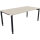 Schreibtisch all in one Maße: 1.800 x 680-820 x 900 mm (B x H x T) Holz akazie hell