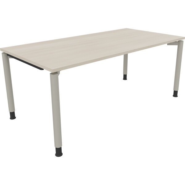 Schreibtisch all in one Maße: 1.800 x 680-820 x 900 mm (B x H x T) Holz akazie hell