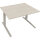Schreibtisch all in one Maße: 1.200 x 645-1.275 x 900 mm (B x H x T) Holz akazie hell