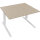 Schreibtisch all in one Maße: 1.200 x 645-1.275 x 900 mm (B x H x T) Holz eiche natur