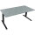 Schreibtisch all in one Maße: 1.800 x 645-1.275 x 800 mm (B x H x T) Holz beton hell