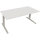 Schreibtisch all in one Maße: 1.800 x 645-1.275 x 800 mm (B x H x T) Holz diamant weiß