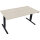Schreibtisch Move 2.0 Maße: 1.600 x 625-1.285 x 800 mm (B x H x T) Holz akazie hell