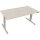 Schreibtisch Move 2.0 Maße: 1.600 x 625-1.285 x 800 mm (B x H x T) Holz akazie hell