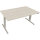 Schreibtisch Maße: 1.600 x 625-1.285 x 900 mm (B x H x T) Holz akazie hell