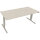 Schreibtisch Maße: 1.800 x 625-1.285 x 800 mm (B x H x T) Holz akazie hell