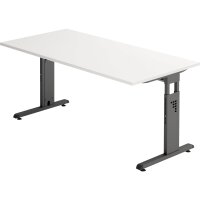 Hammerbacher Schreibtisch O-Serie Maße: 1.600 x...