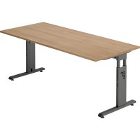 Hammerbacher Schreibtisch O-Serie Maße: 1.800 x...