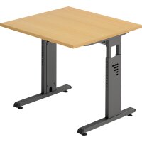 Hammerbacher Schreibtisch O-Serie Maße: 800 x...