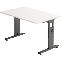 Hammerbacher Schreibtisch O-Serie Maße: 1.200 x...