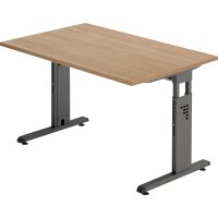 Hammerbacher Schreibtisch O-Serie Maße: 1.200 x...