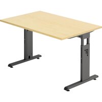 Hammerbacher Schreibtisch O-Serie Maße: 1.200 x...