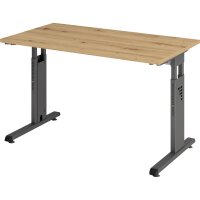 Hammerbacher Schreibtisch O-Serie mini Maße: 1.200...