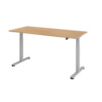 Hammerbacher Schreibtisch Maße: 1.800 x 710-1.200 x...