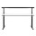 BakkerElkhuizen Schreibtisch WORK & MOVE Maße: 1.200 x 650-1.260 x 700 mm (B x H x T) Spanplatte weiß