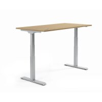 Schreibtisch FLEX MODUL Maße: 1.600 x 605-1.255 x...