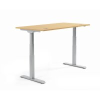 Schreibtisch FLEX MODUL Maße: 2.000 x 605-1.255 x...