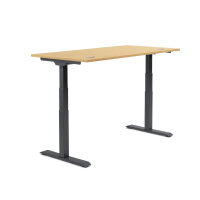 Schreibtisch FLEX MODUL Maße: 2.000 x 605-1.255 x...