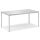 Konferenztisch BASE MODUL 2.000 x 720 x 800 mm (B x H x T) Spanplatte Farbe der Tischplatte: lichtgrau
