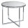 Beistelltisch XABI 550 x 450 x 550 mm (B x H x T) ESG-Sicherheitsglas transparent