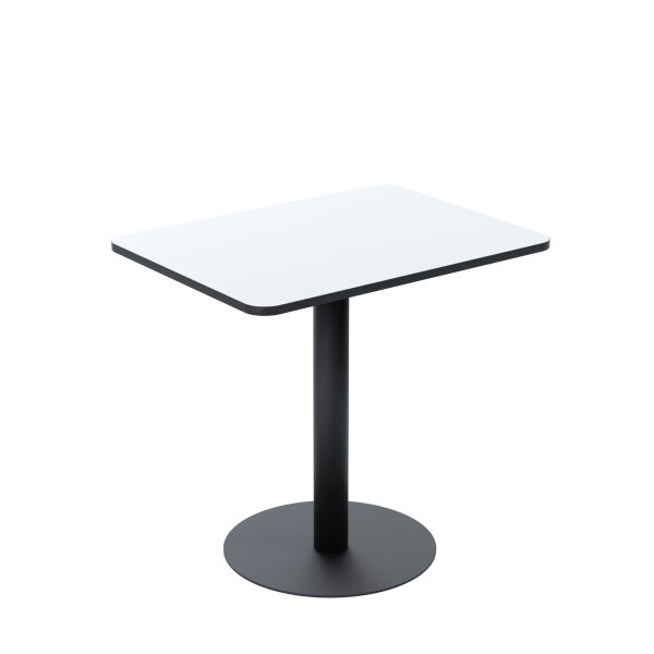 Paperflow Bistrotisch MEZZO 80 x 75 x 60 cm (B x H x T) Melamin weiß