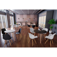 Paperflow Bistrotisch PALOMBA 80 x 75 x 80 cm (B x H x T)...