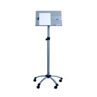 rocada Stehpult ECO 480 x 360 mm (B x T) Stahlblech silber