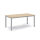 Konferenztisch BASE-MODUL Q 1.600 x 720 x 800 mm (B x H x T) 3-Schicht-Spanplatte, melaminharzbeschichtet Farbe der Tischplatte: ahorn