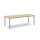 Konferenztisch BASE-MODUL Q 2.000 x 720 x 800 mm (B x H x T) 3-Schicht-Spanplatte, melaminharzbeschichtet Farbe der Tischplatte: ahorn
