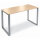 Stehtisch CELSUS 1.600 x 1.100 x 800 mm (B x H x T) Spanplatte ahorn