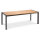 barths Gartentisch Paros 210 x 76 x 90 cm (B x H x T) Teakholz