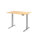 Hammerbacher Schreibtisch Basic Maße: 1.200 x 640 x 1.290 x 800 mm (B x H x T) Spanplatte ahorn
