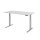 Hammerbacher Schreibtisch Basic Maße: 1.600 x 640 x 1.290 x 800 mm (B x H x T) Spanplatte grau