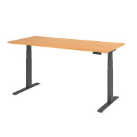 Hammerbacher Schreibtisch Basic Maße: 1.800 x 640 x...