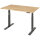 RAU Schreibtisch Adlatus 100 Maße: 1.250 x 650-1.300 x 800 mm (B x H x T) Buche buche