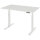 RAU Schreibtisch Adlatus 100 Maße: 1.250 x 650-1.300 x 800 mm (B x H x T) Melamin weiß