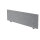 Tischtrennwand 159,5 x 50 cm (B x H) 2,7cm Schallabsorberklasse: C schwer entflammbar Filz grau