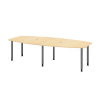 Hammerbacher Konferenztisch KT28C 2.800 x 720-740 x 1.300...